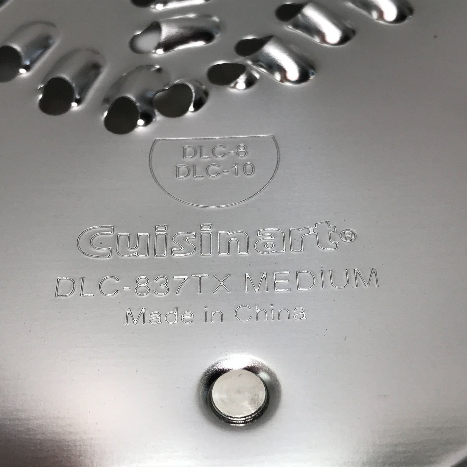 New (Set) Cuisinart DLC-5 DLC-7 DLC-3011 Shredding Slicing Discs DLC-837 DLC-844