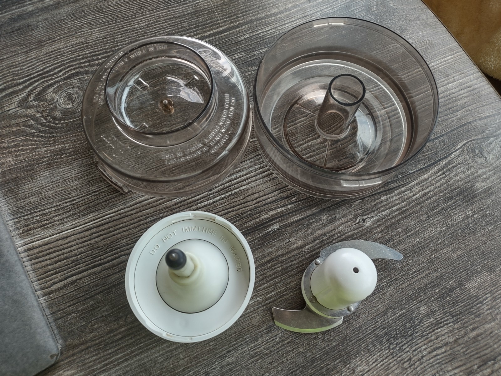 Vintage Oster Food Processor Attachment Kitchen Center Osterizer 5900-06B Blade