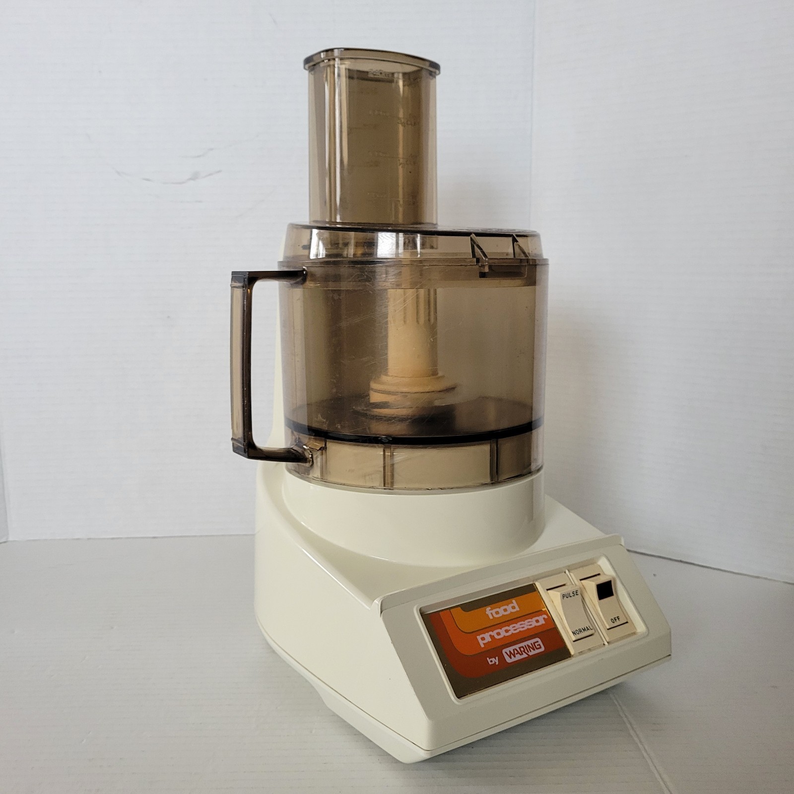Vintage Waring FP510 Food Processor Retro 70s Tested Working Complete USA