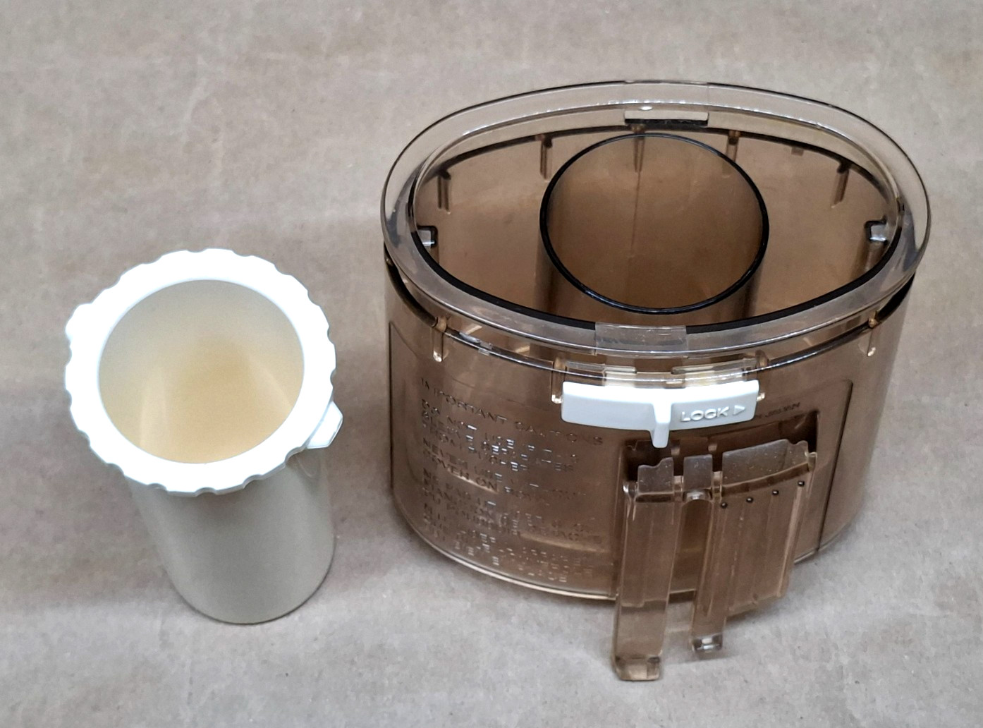 CUISINART Food Processor DLC-10, DLC-10C Pusher & Chute Assembly Replacement