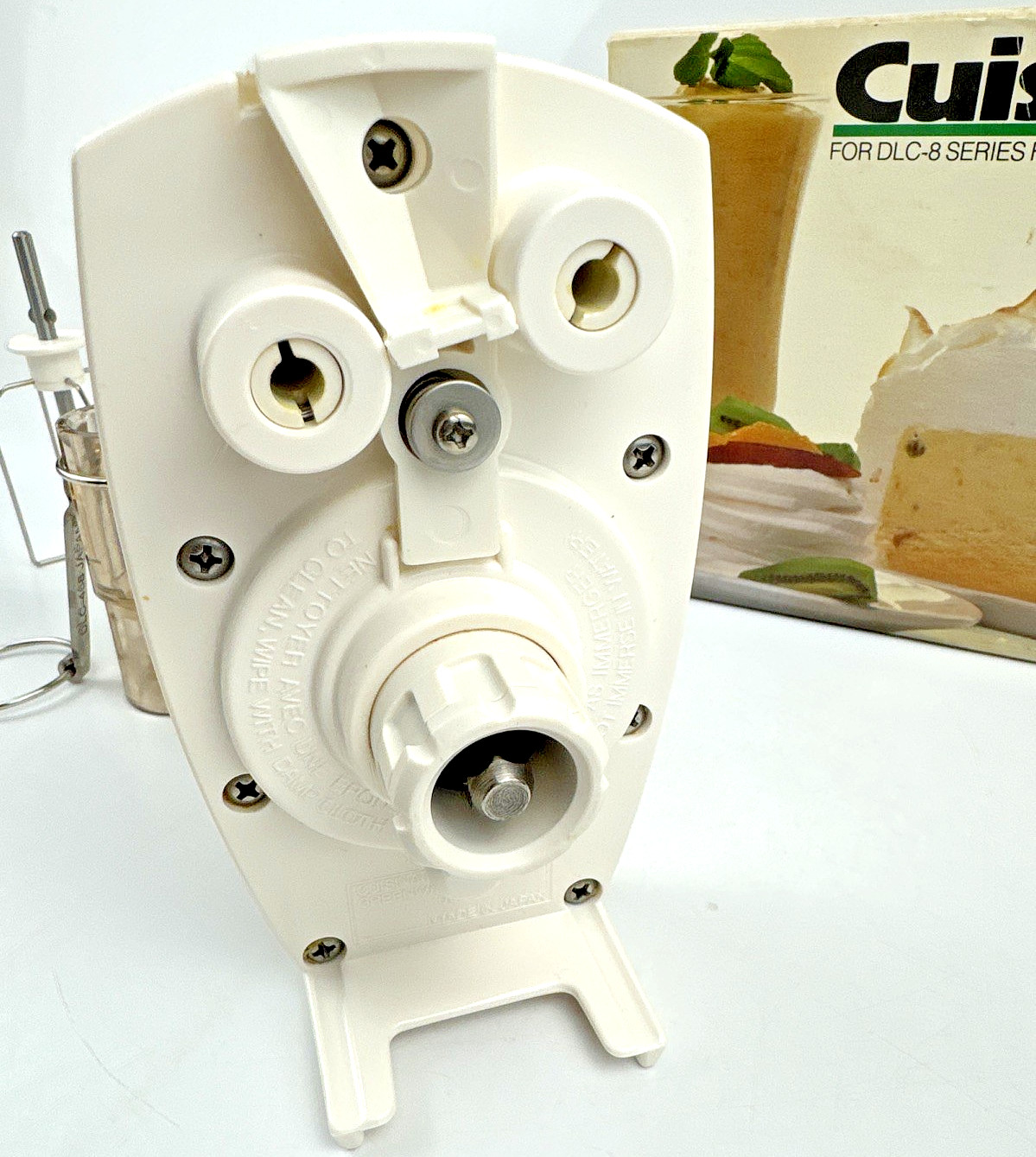 Vintage Cuisinart DLC 8 Series Food Processor Whisk Attachment Box DLC-855