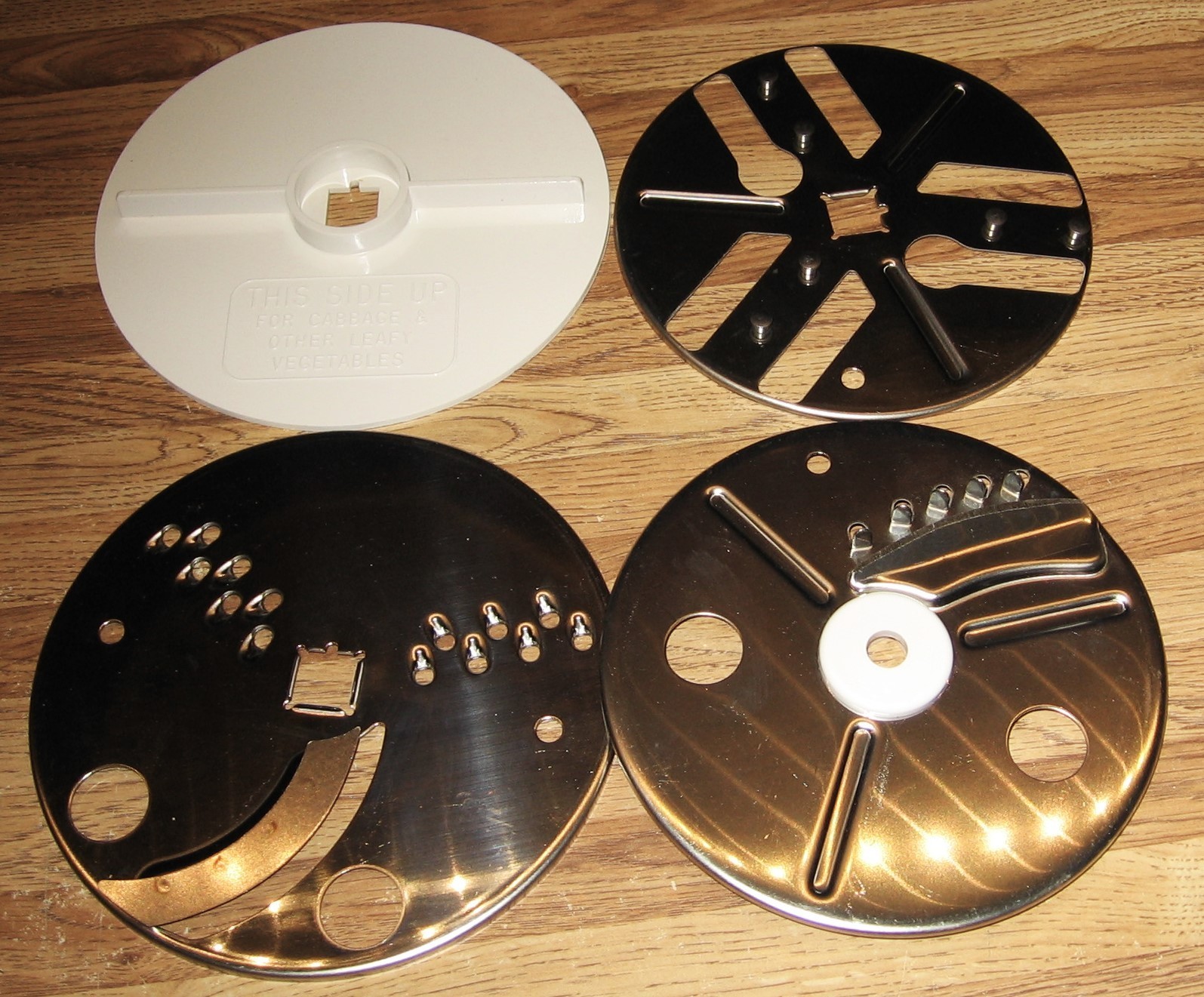 Sears Kenmore 7 Speed Food Processor PART/REPLACEMENT DISC BLADES & BOOK