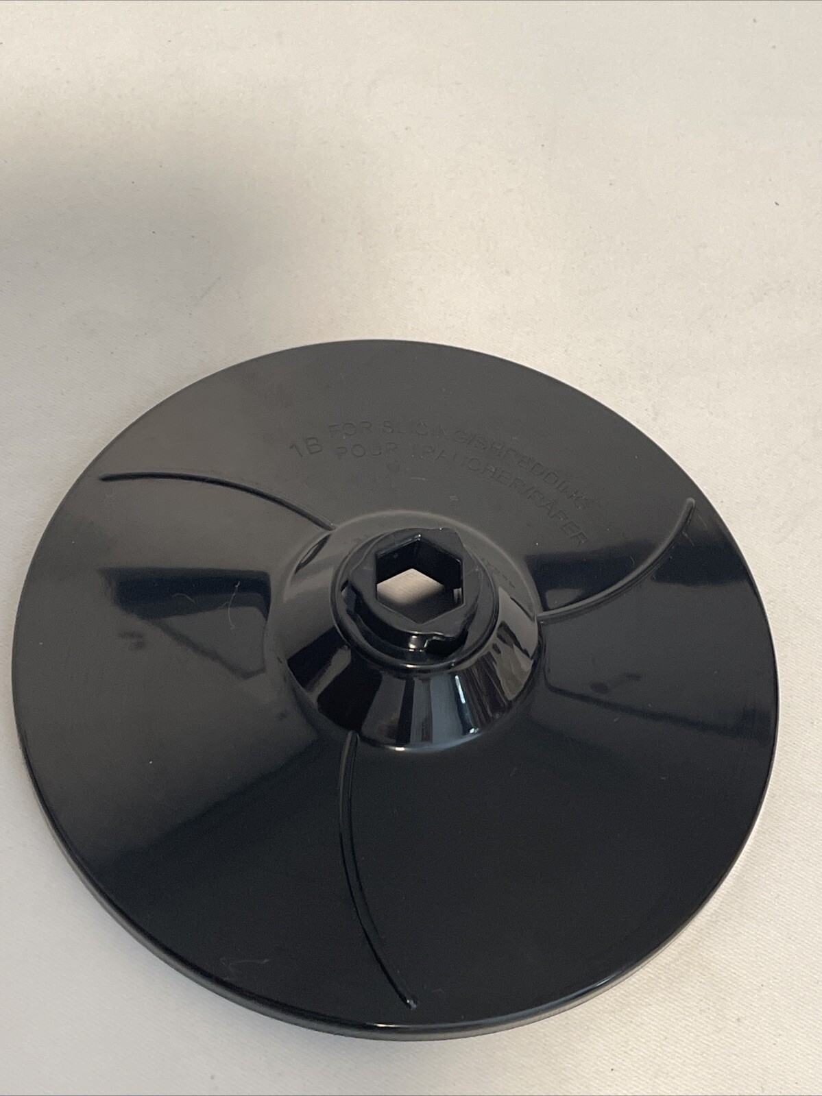 Veggie Bullet Replacement Part 1B Slicer Shredder Shooter Base Plate Black ✅