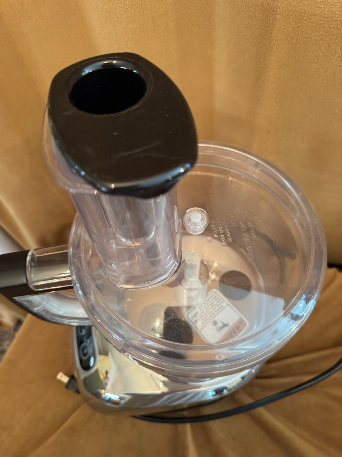 KitchenAid Food Processor Chrome KFP750cro Commercial Tested Works + Accessories