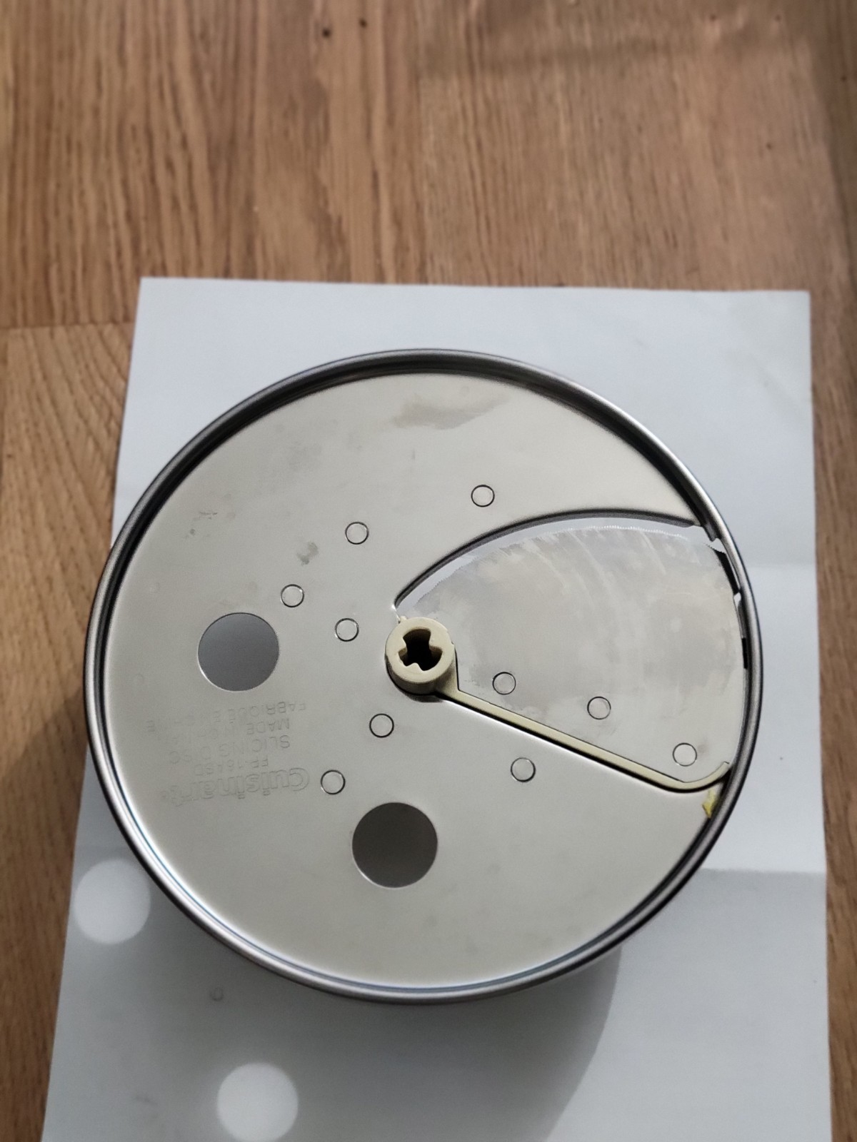 Cuisinart FP-16ASD Slicing Disc Blade For Food Processor FP-16