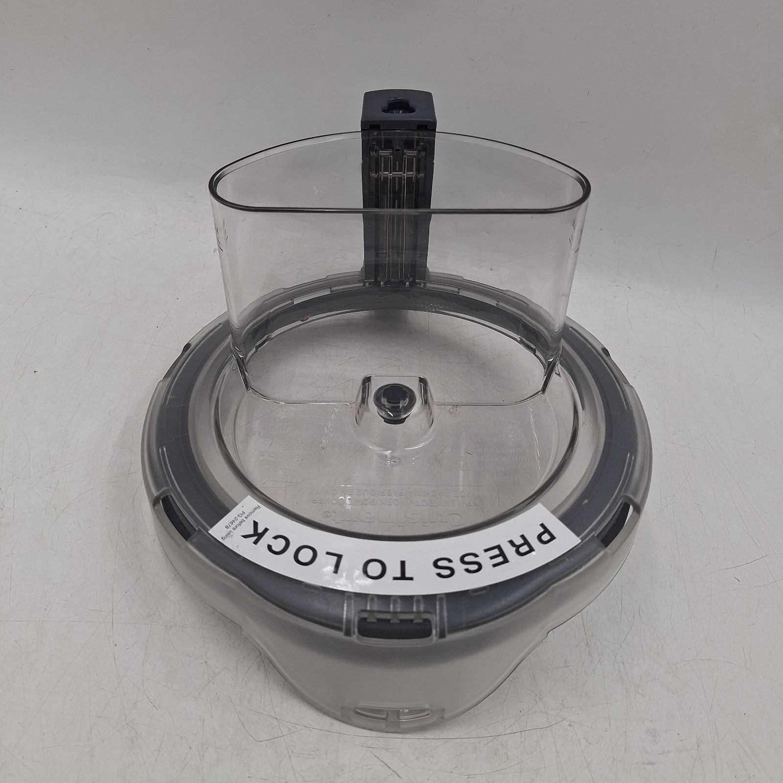 Cuisinart FP-16DCN Food Processor Replacement Lid Top Cover Part Gray