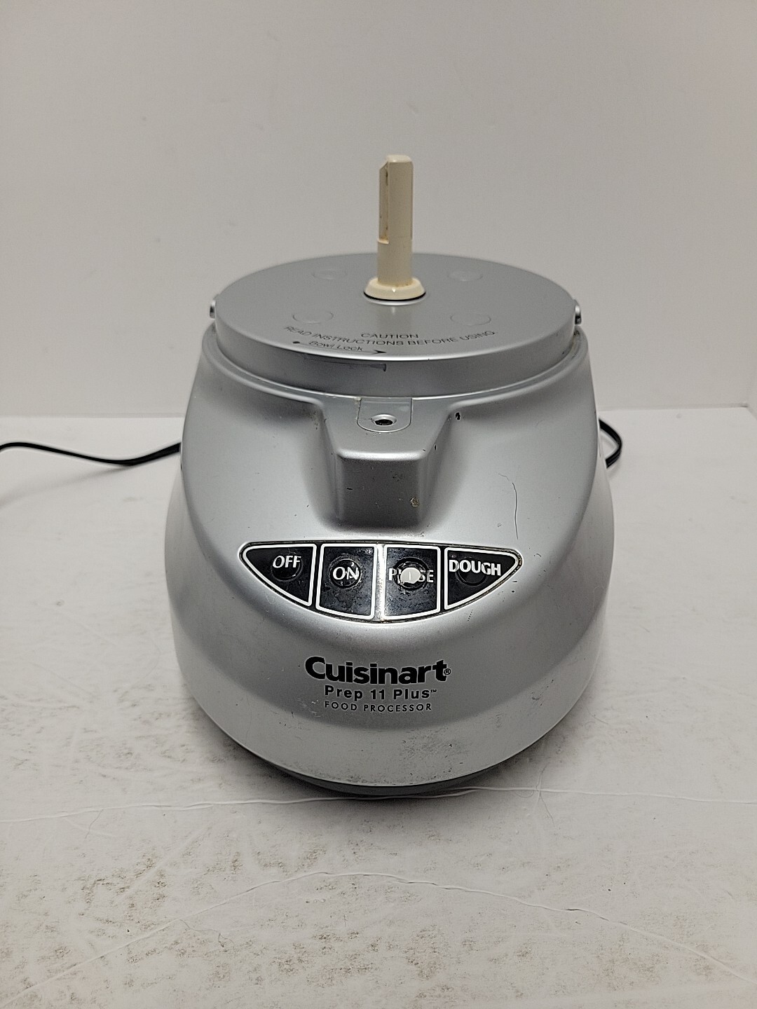 Cuisinart Custom Prep 11 Plus Food Processor Motor Base Only DLC-2011 Silver