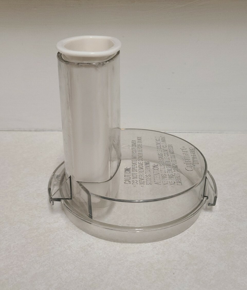 Cuisinart Little Pro Plus Handy Prep DFP-3 Lid DLC-504 with Pusher Replacement