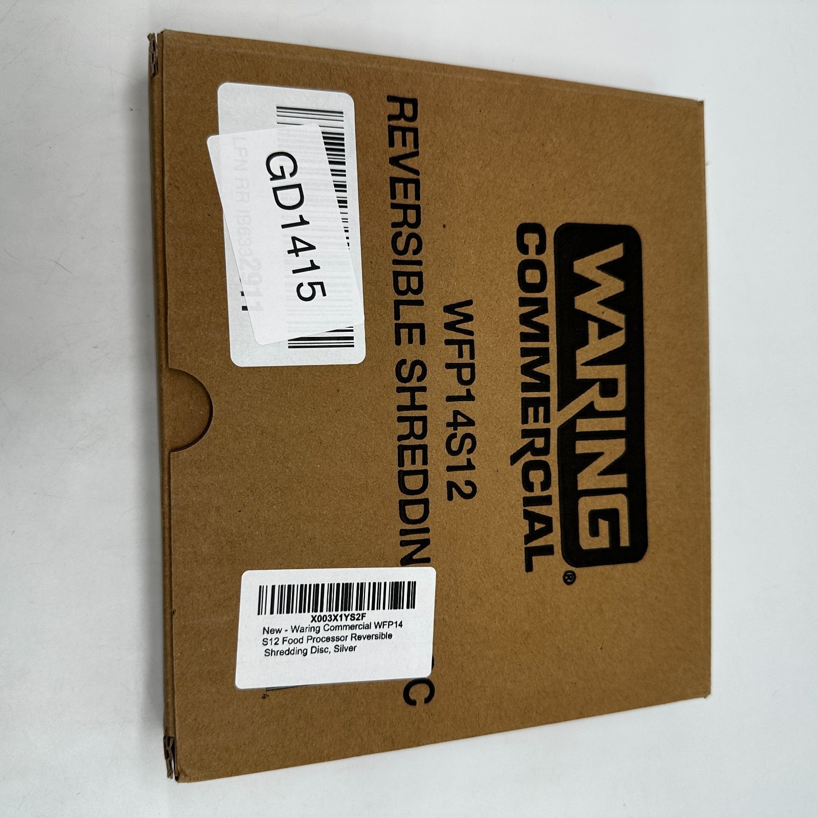 Waring Commercial WFP14 S12 Food Processor Reversible Shredding Disc Silver