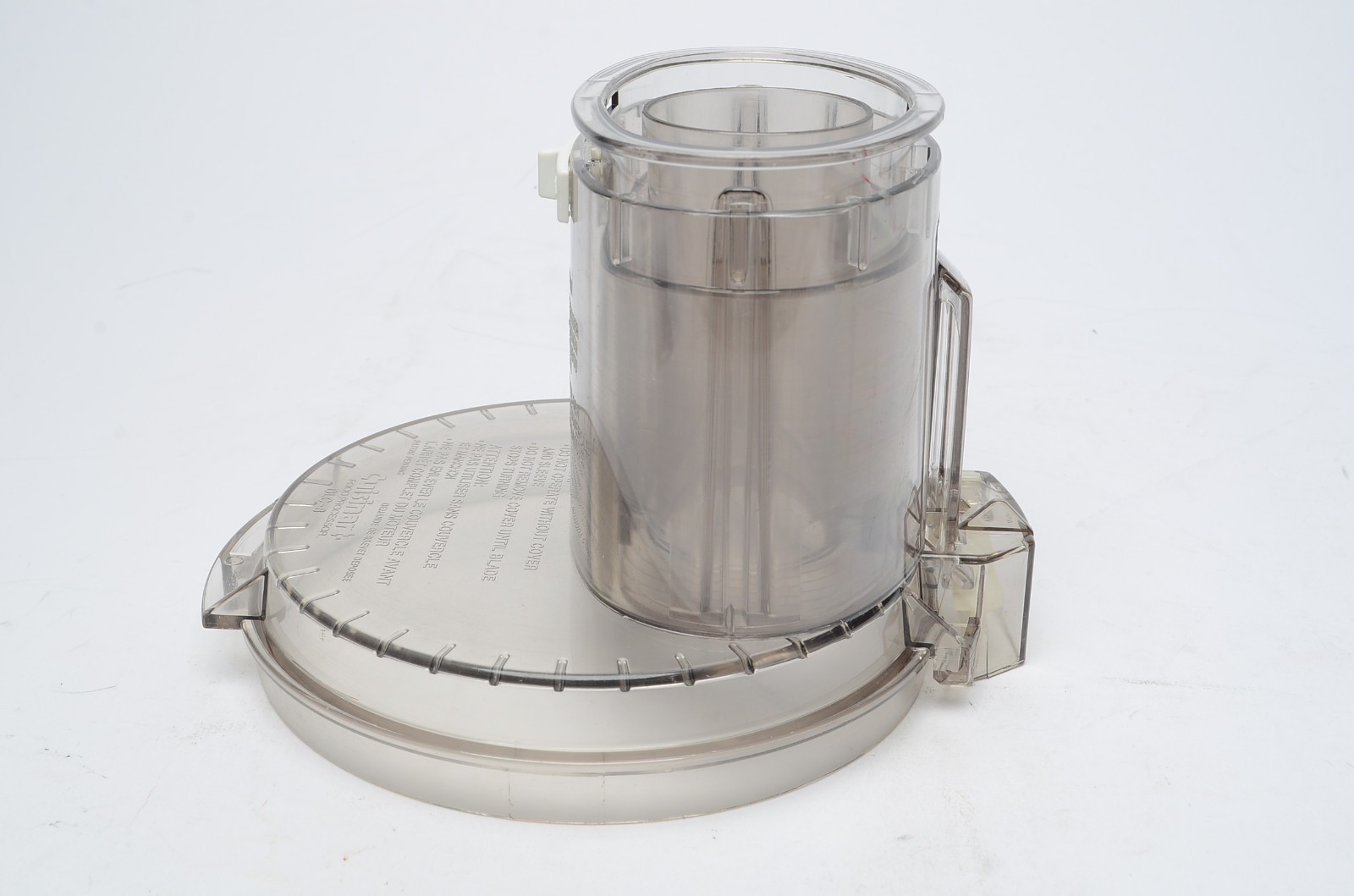 Cuisinart DLC-8 DLC-8M Food Processor Lid w Feed Chute Replacement Part Cracked