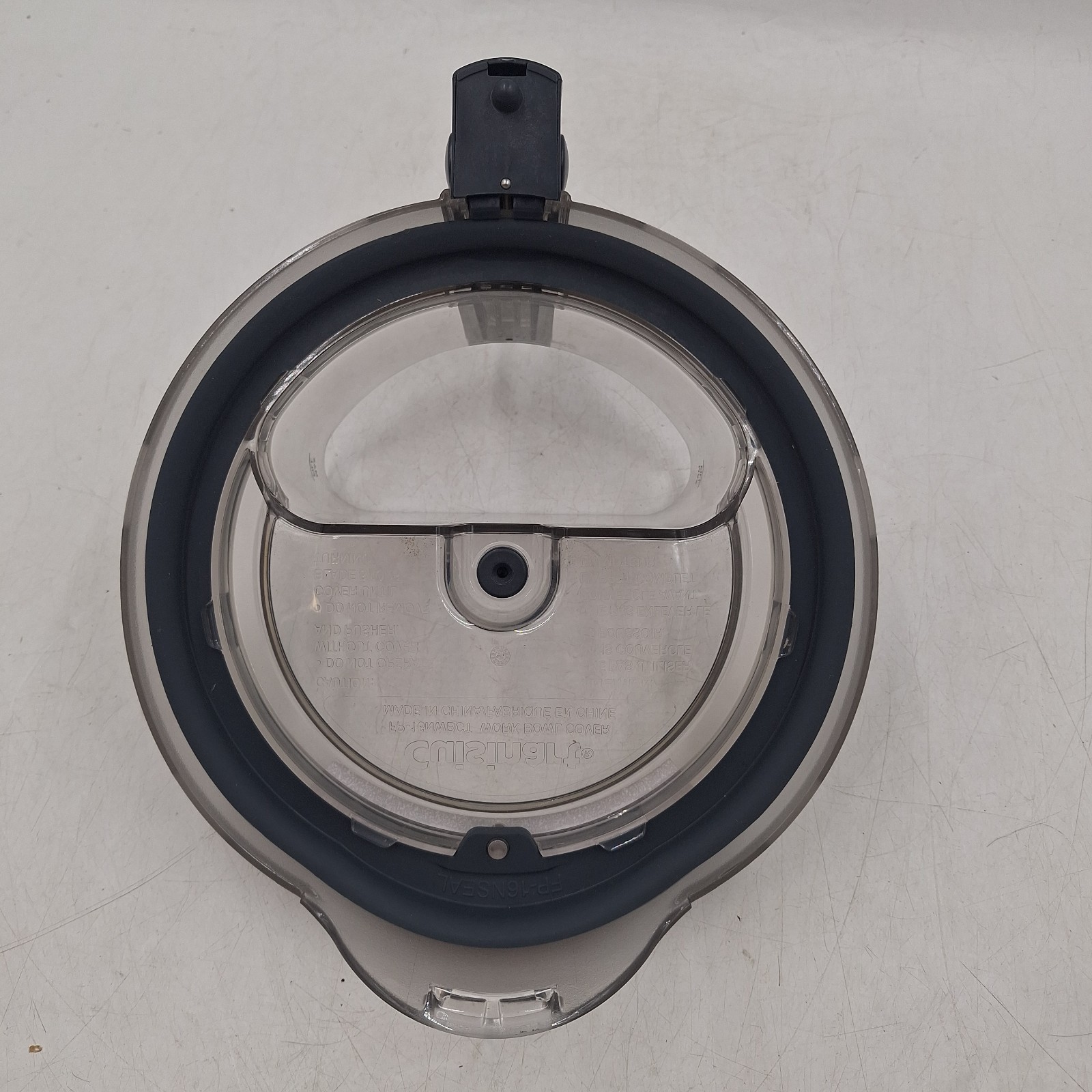 Cuisinart FP-16DCN Food Processor Replacement Lid Top Cover Part Gray