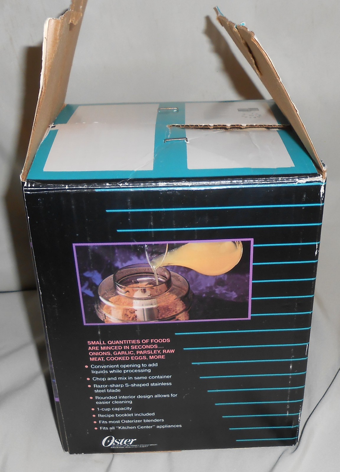 Oster Kitchen Center Food Processor Attachment Model 5900-20 From 1990