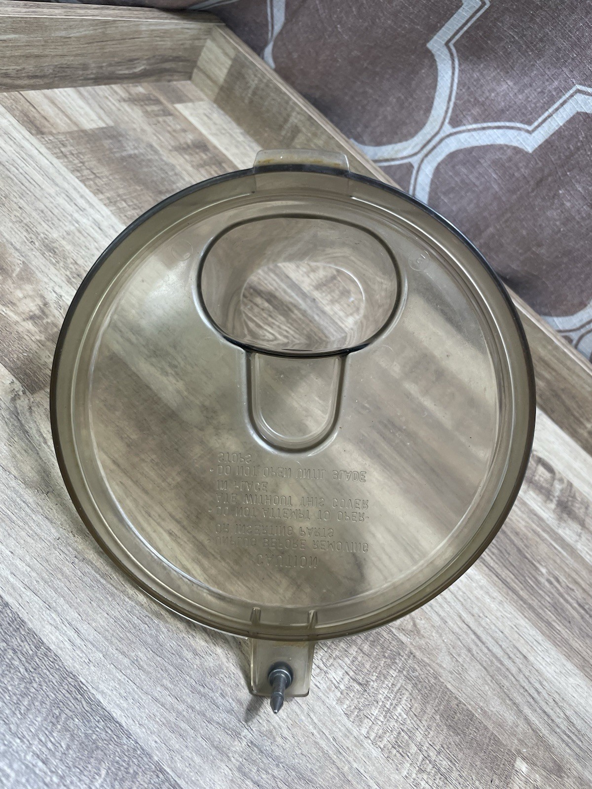 Vintage GE General Electric D5FP1 Food Processor Bowl Drive Lid Replacement Part