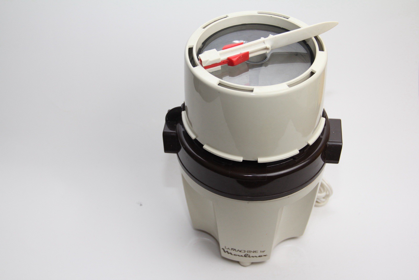 La Machine Food Processor by Moulinex Deluxe 354 Runs Blade Tool And Cover