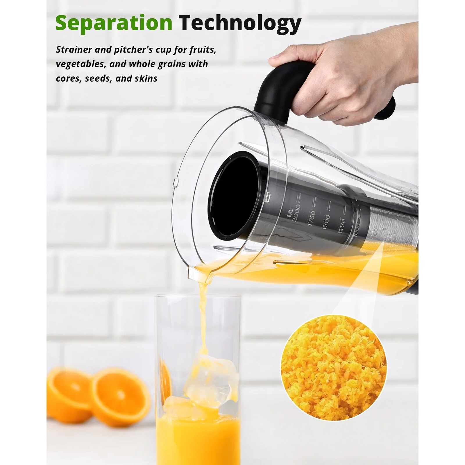 Preakly PR-006T Countertop Blender Food Processor Combo, 4 in 1 Kitchen Electric