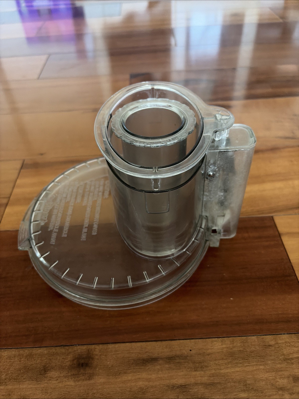 Cuisinart OEM Custom 14 Food Processor DFP-14N REPLACEMENT Lid W/ Pusher Clear