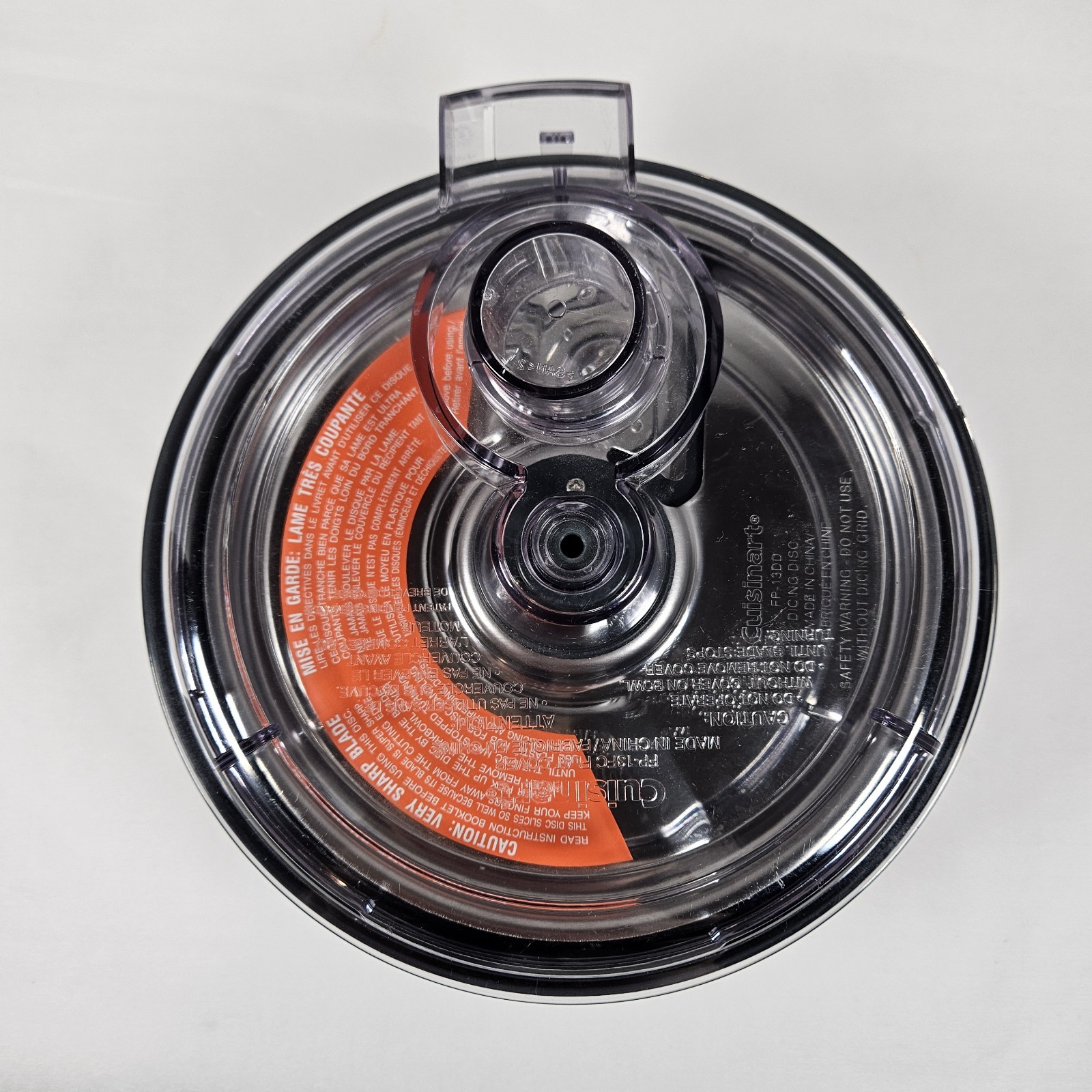 Cuisinart 13 Cup Elemental Food Processor Dicing Kit With Lid FP-13DK Complete