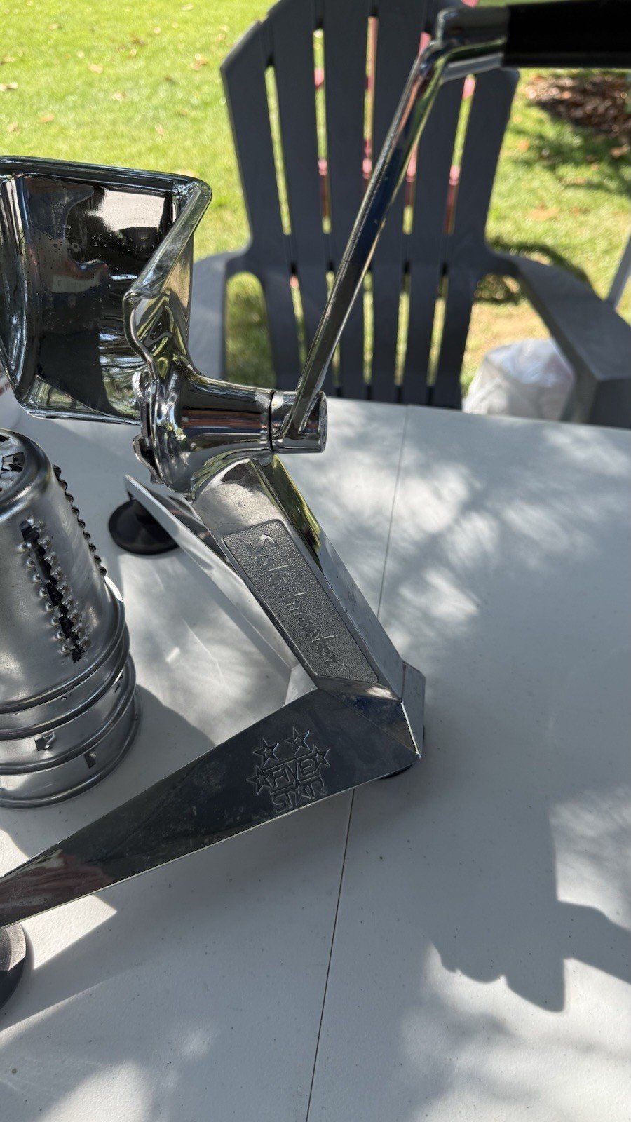 Vintage Five Star Salad master with 4 cones