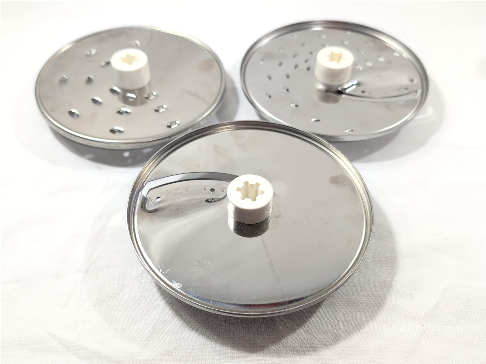 3 Disk Blade Set Slice & Shred KitchenAid Food Processor KFP600 Parts Only