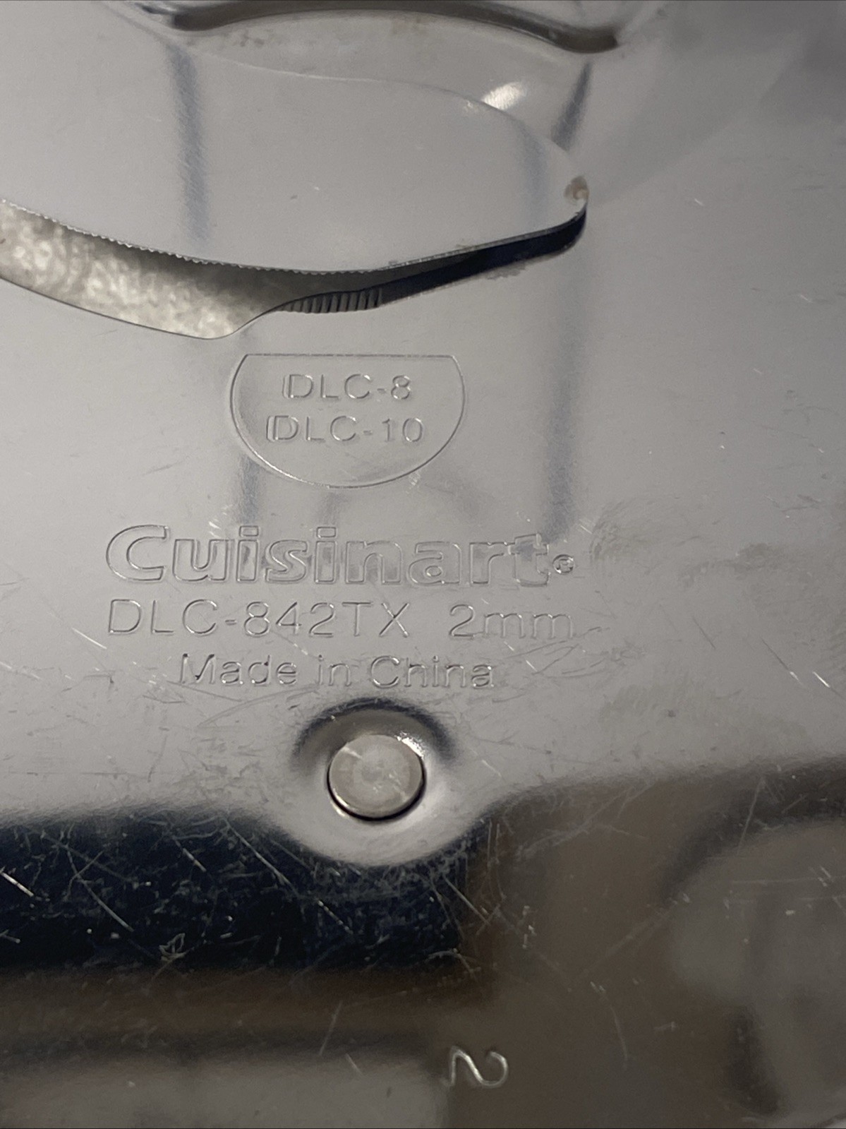 Cuisinart Food Processor DLC-8-DLC-10 Discs & Holder Set DLC-837 & 842 & 844TX