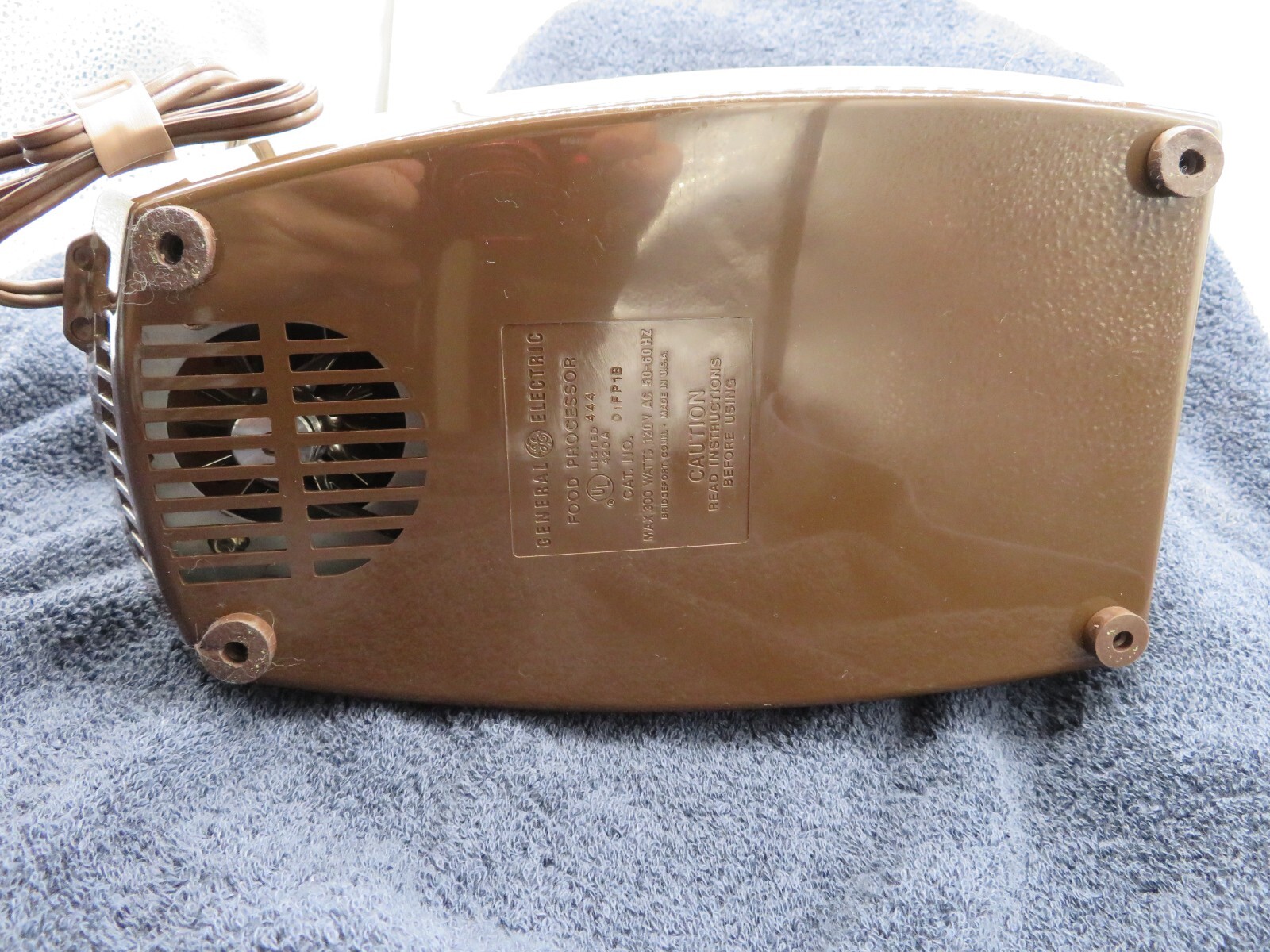 GE General Electric Food Processor Replacement Part Motor Base D1FP1B Works