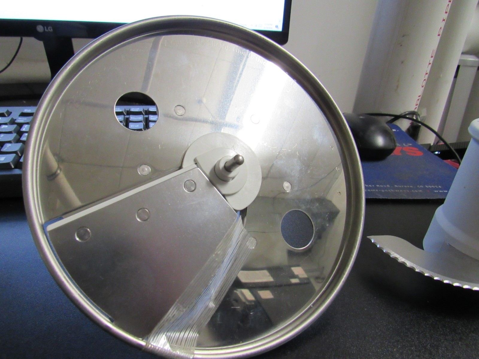 Set of kitchenaid food processor parts Read Listing