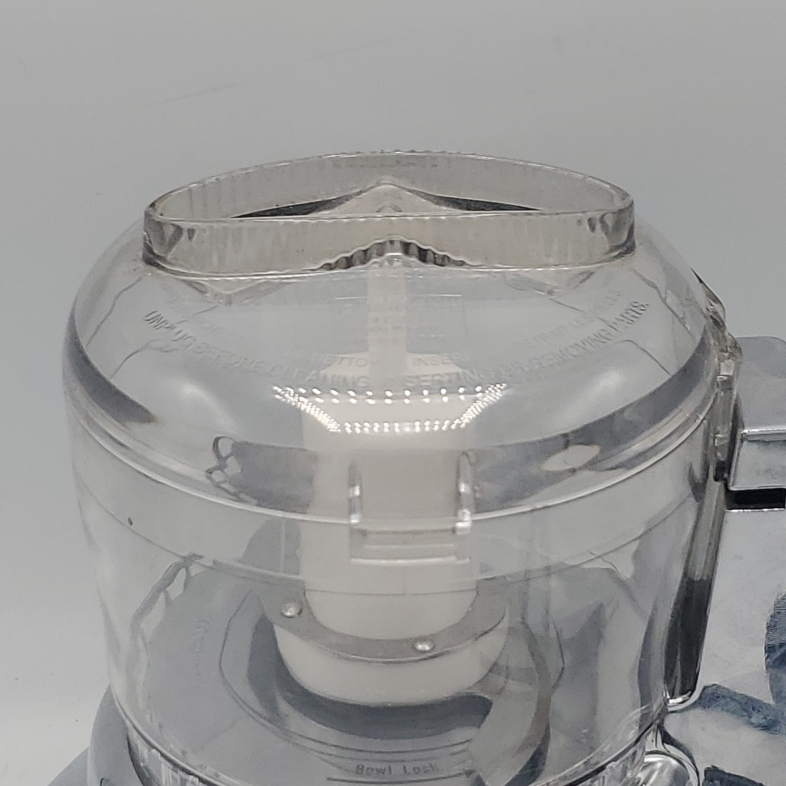 ​Cuisinart Mini-Prep Plus DLC-3 Food Processor Chopper Grinder Chrome Tested
