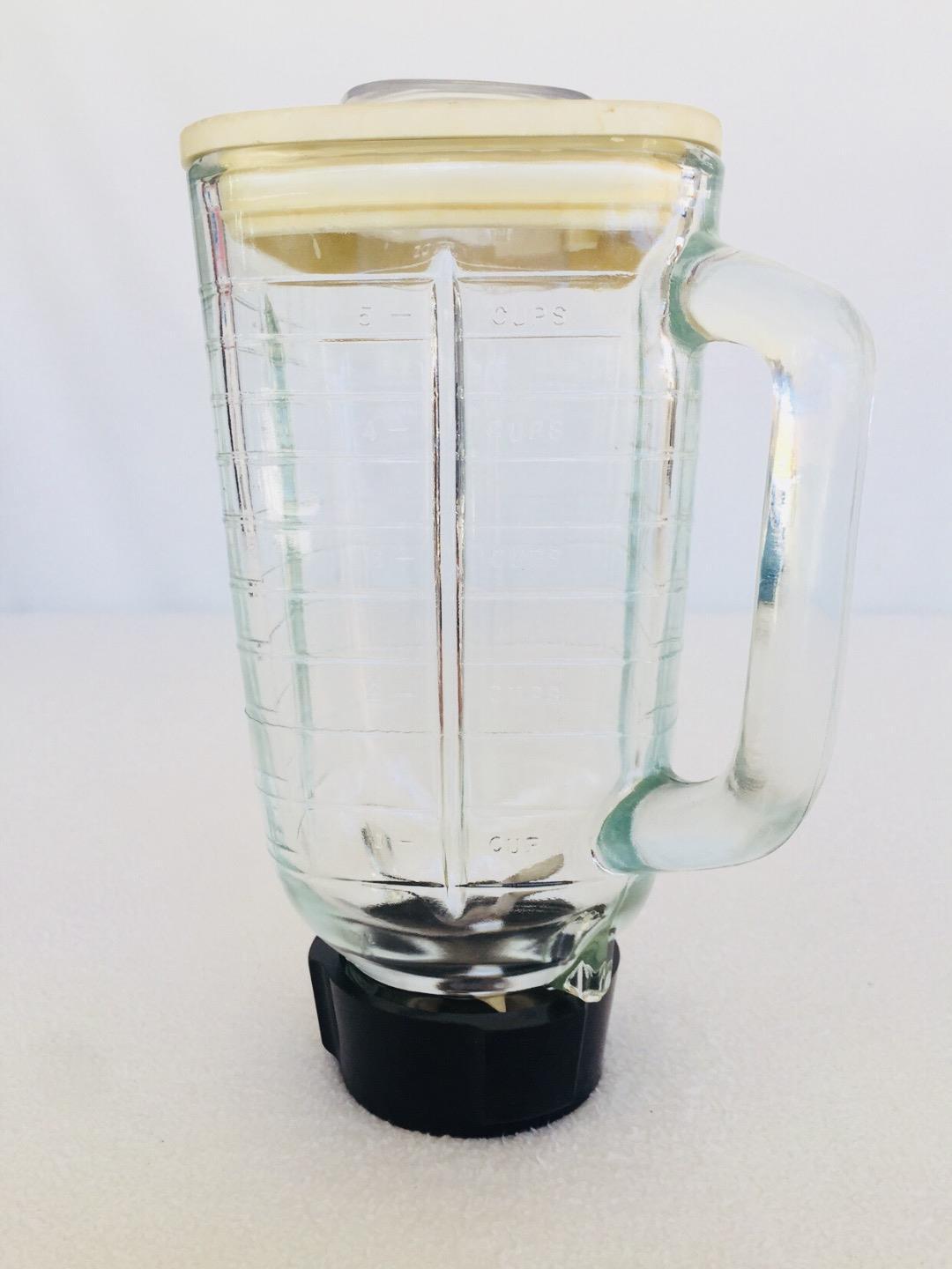 Oster Kitchen Center 5 Cup Glass Blender Jar with Lid – Replacement Part