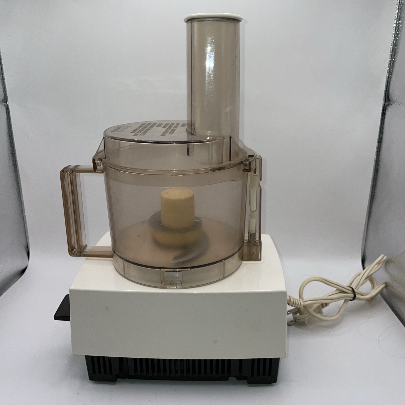 Vintage Cuisinart Little Pro Plus Food Processor w/ Blade – Tested & Working