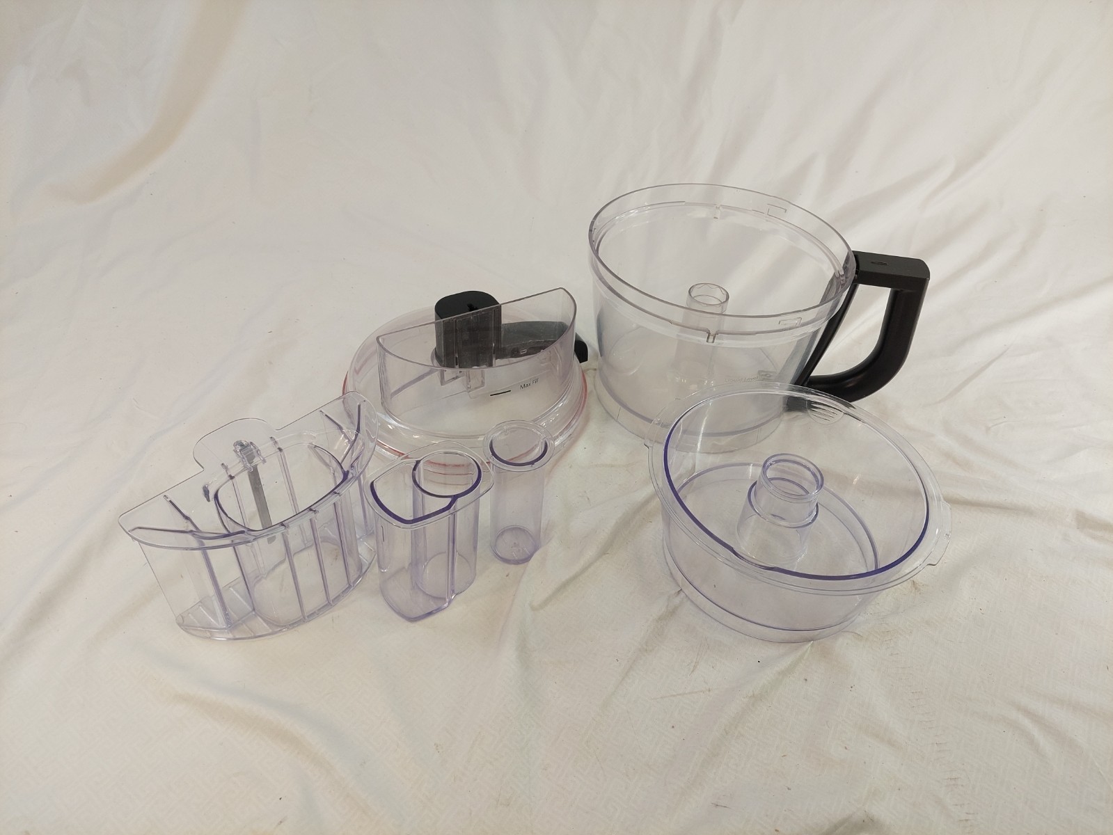 KitchenAid Food Processor Work Bowl 13 C And 3 in One Feed Tube KFP1333 KFP1344