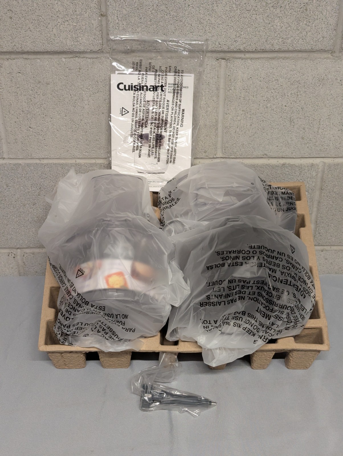 Cuisinart FP-9CFBK 9-Cup Continuous Feed Food Processor New Open Box