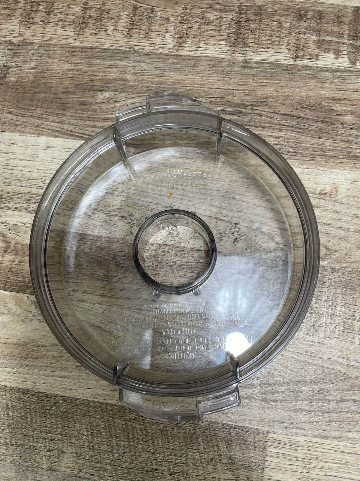 Cuisinart Food Processor 8 Series Replacement Flat Lid DLC-806GTX Lid No Cap OEM
