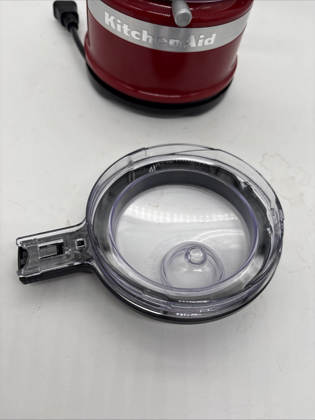 KitchenAid KFC0516ER Glossy 3.5Cup Food Chopper or Puree, Empire Red Excellent