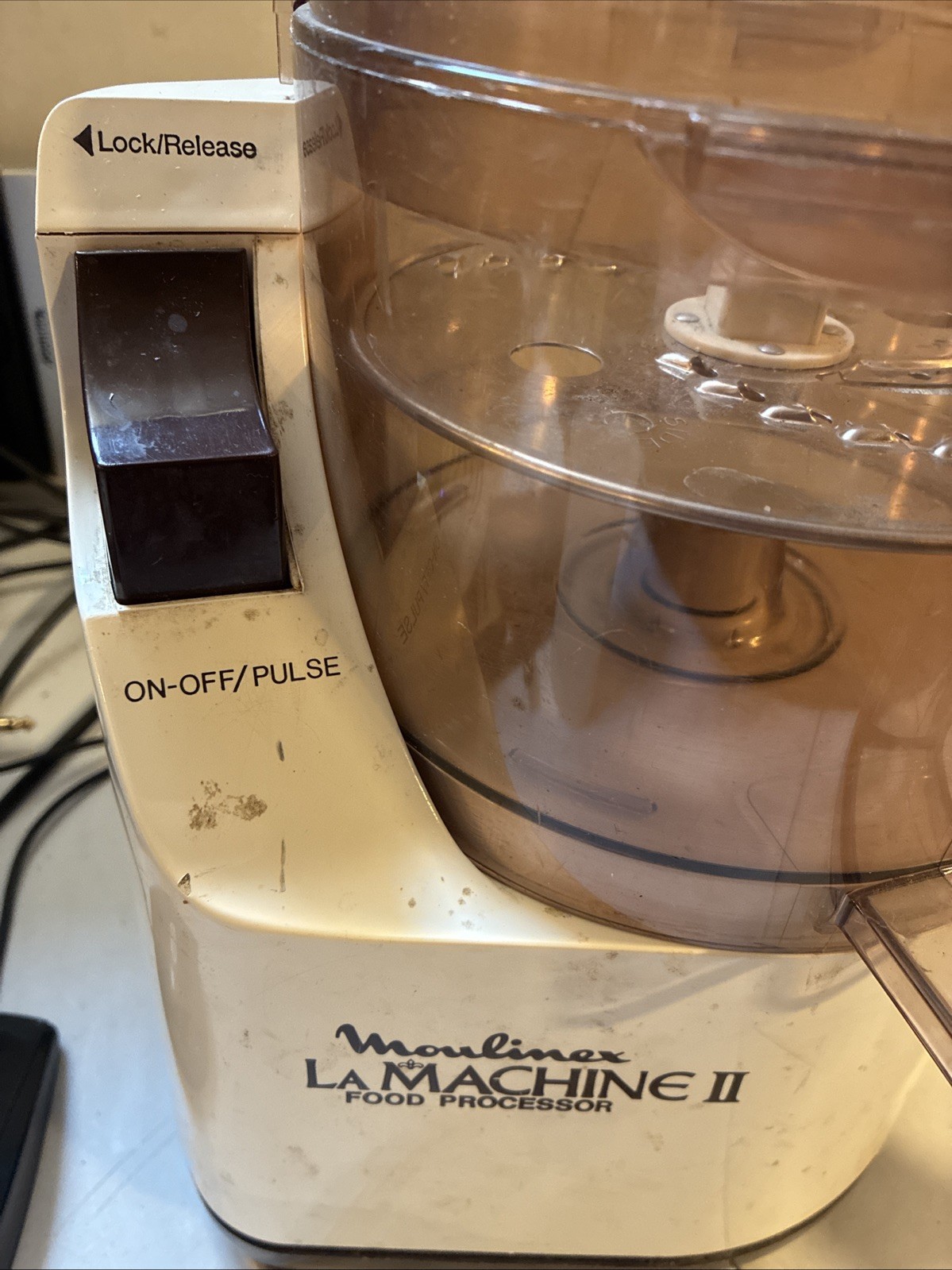 Moulinex La Machine II Food Processor Working Tested Read Description