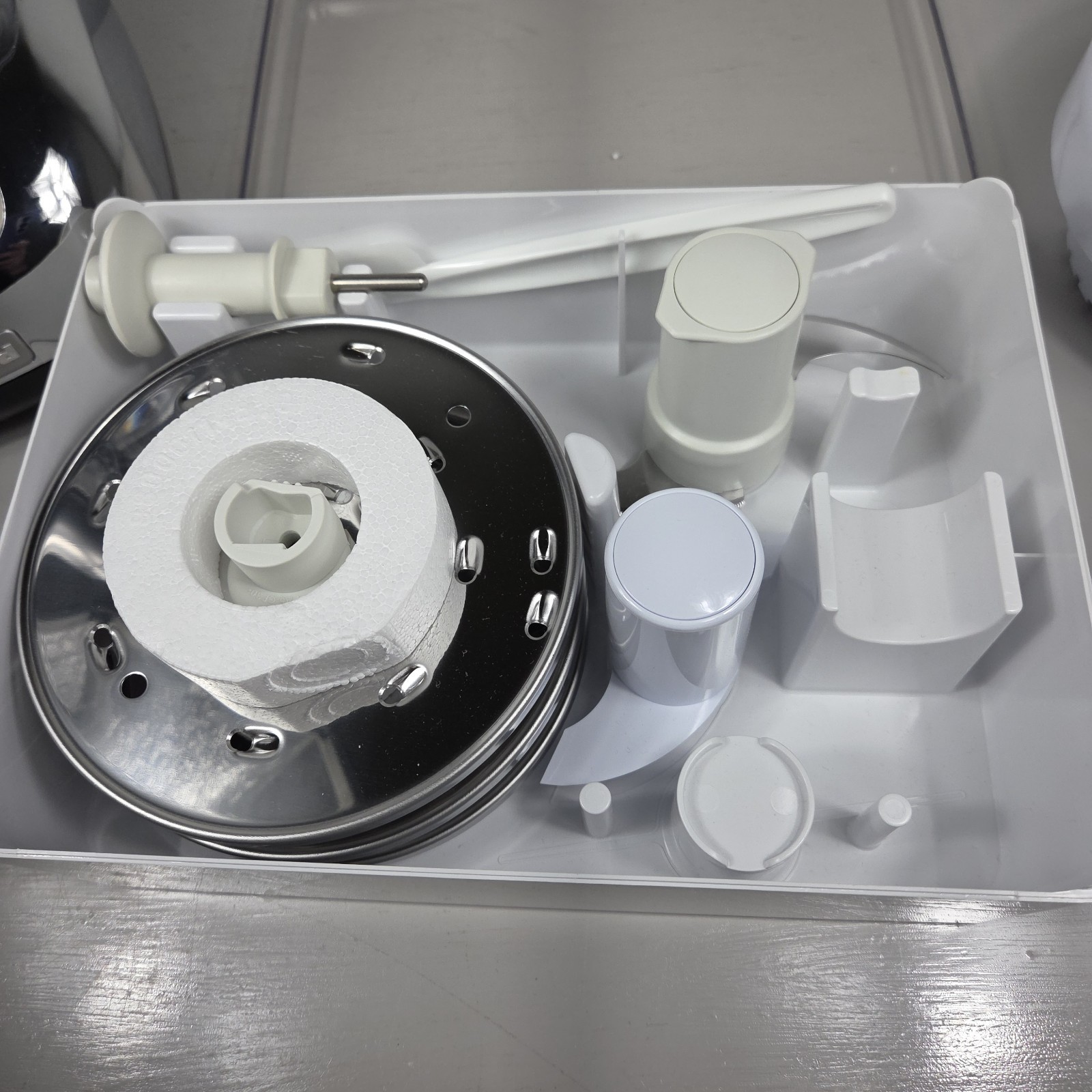 Kitchenaid 12 Cup Food Processor KFPW760QCR0 + Juicer Attachments CHROME