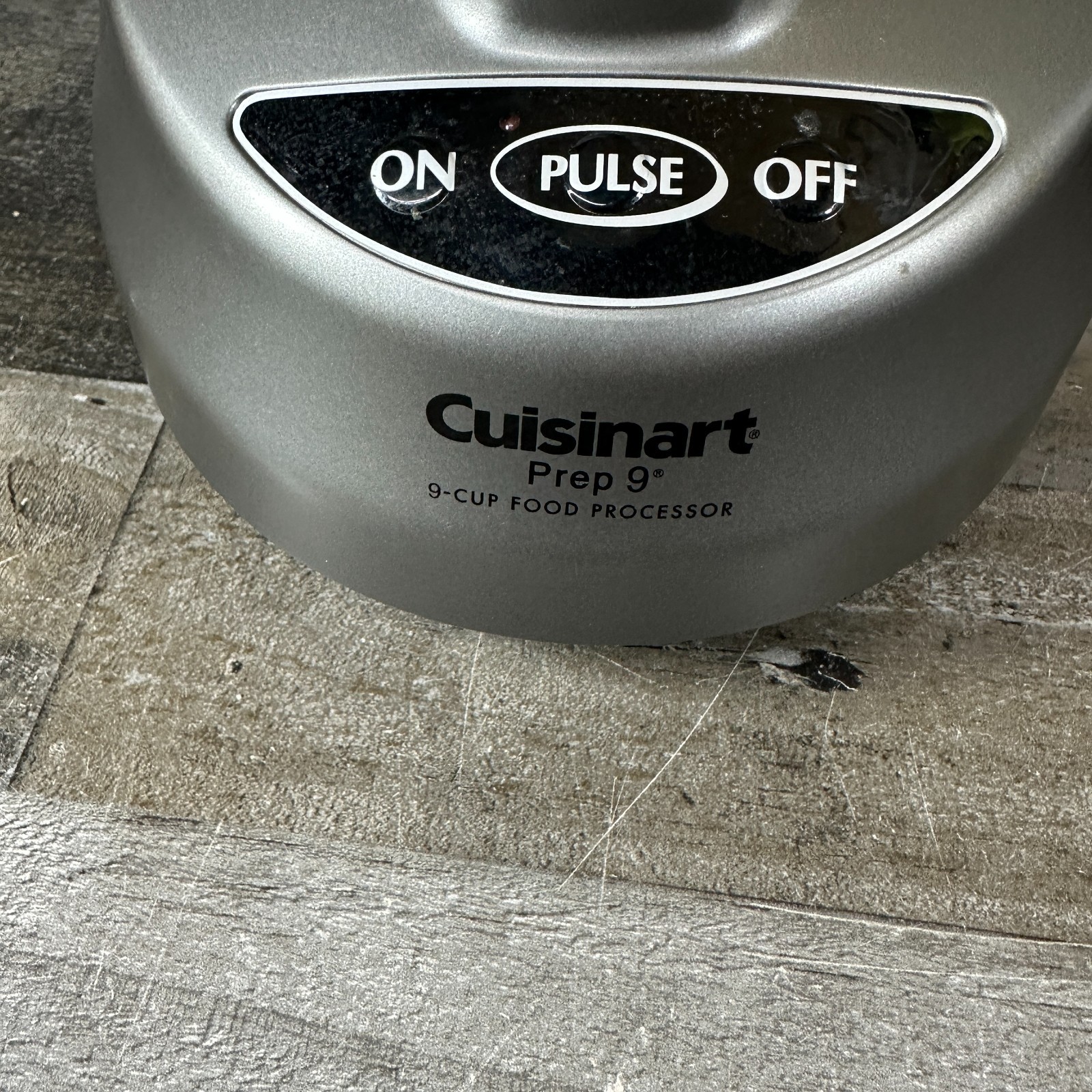 Cuisinart Prep 9 Motor Base CFP-9GMPC – Gunmetal – Tested & Working