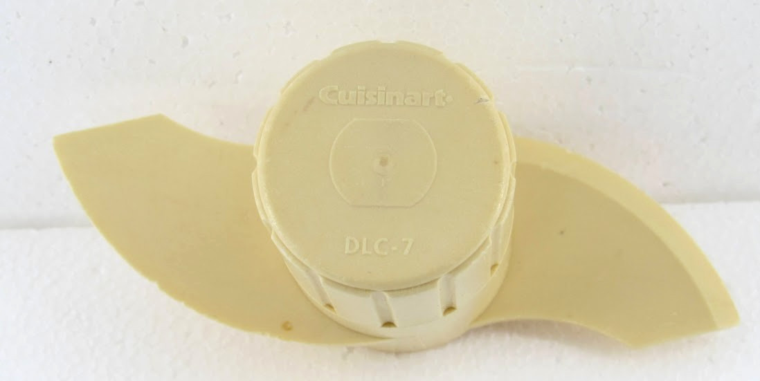 Cuisinart Food Processor DLC-7 Replacement Parts: S Blades, Discs, Stem Vintage