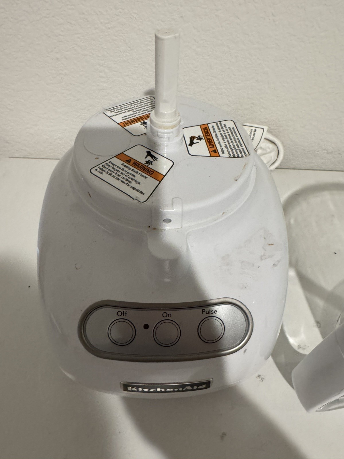 KitchenAid Food Processor KFP715WH2 Kitchen Aid Tested. Missing Blade – Read