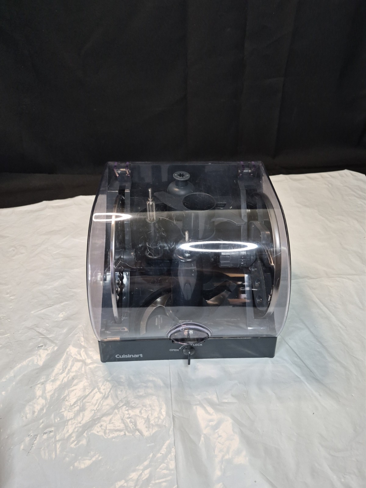 Cuisinart 13-Cup Elemental Food Processor Blades And Accessories FP-13SC Storage