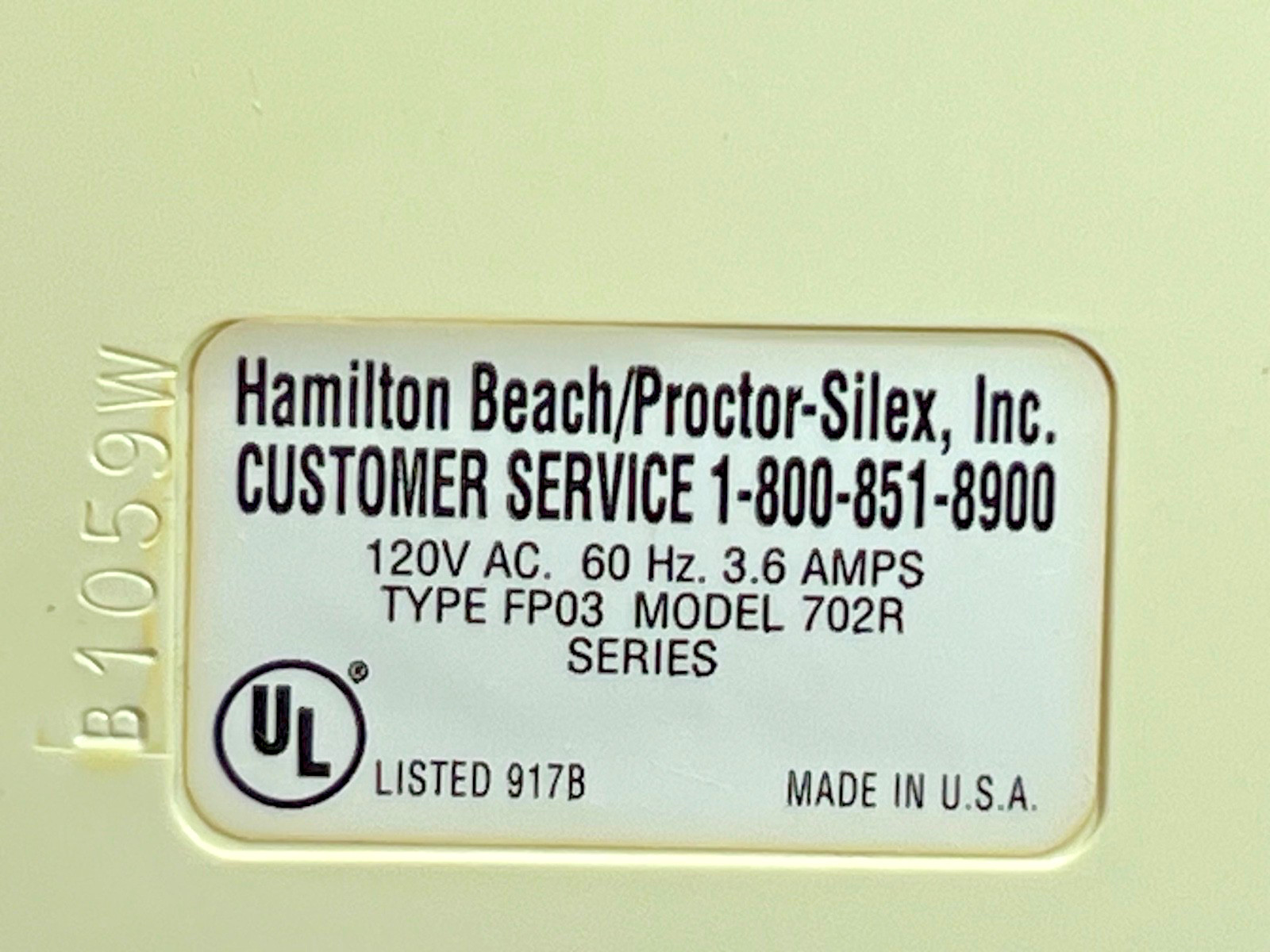 x3 Hamilton Beach 70700 702 702R 704-5 Food Processor Rubber Suction Cup Feet