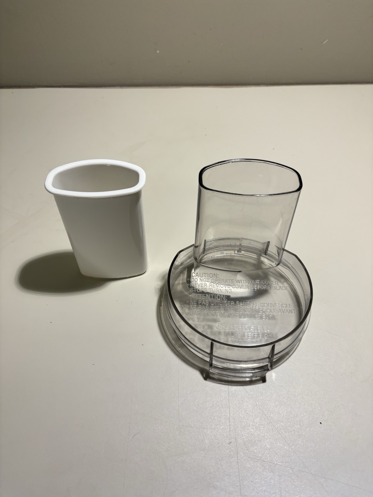 Cuisinart Little Pro Plus Food Processor Replacement Parts Lid & Pusher