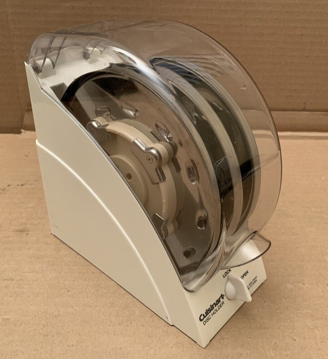 ****READ** Cuisinart DLC-DH/DLC-DHC Disc Holder PLUS 3 Discs 844TX, 842TX, 837TX