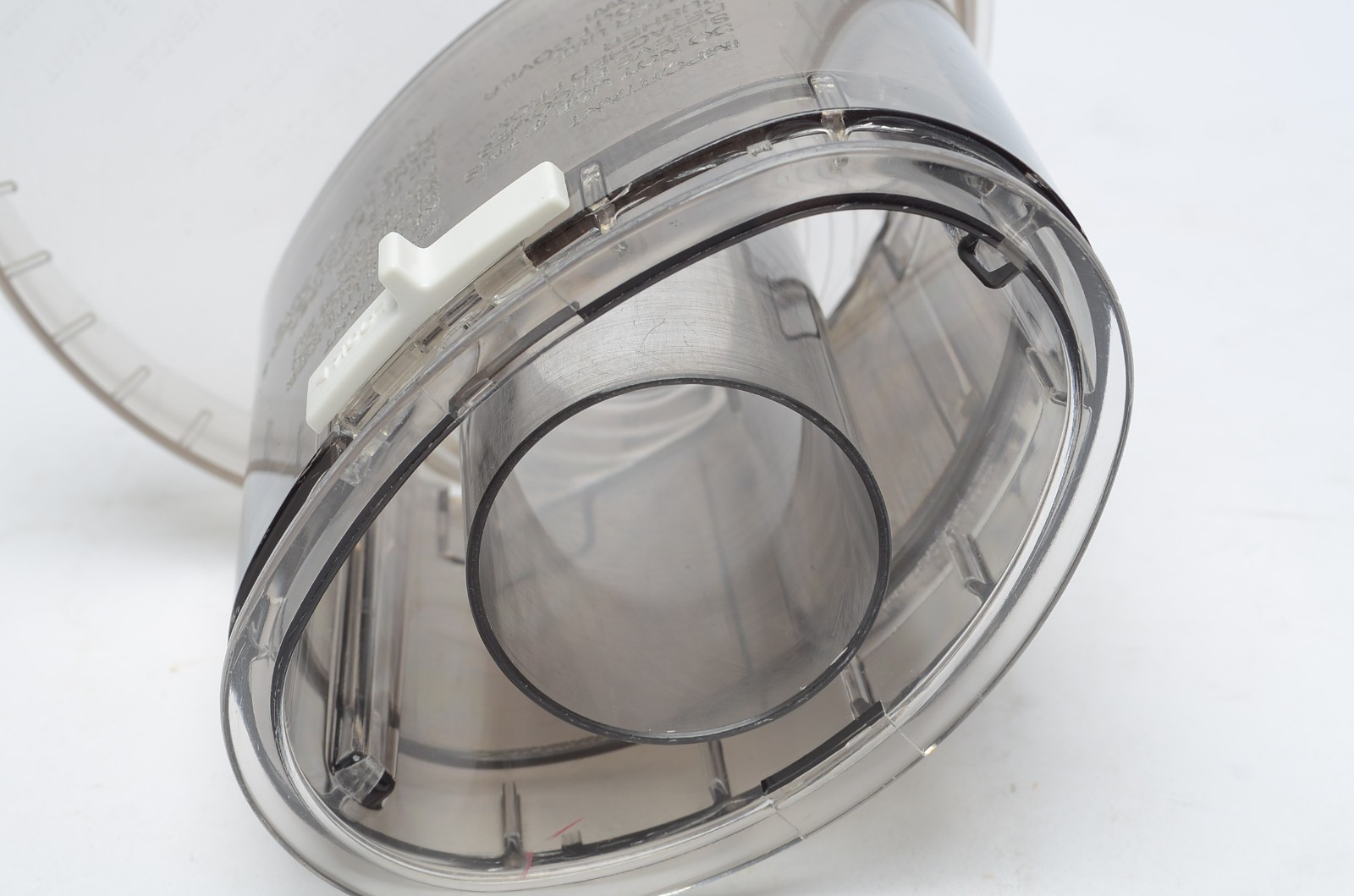 Cuisinart DLC-8 DLC-8M Food Processor Lid w Feed Chute Replacement Part Cracked