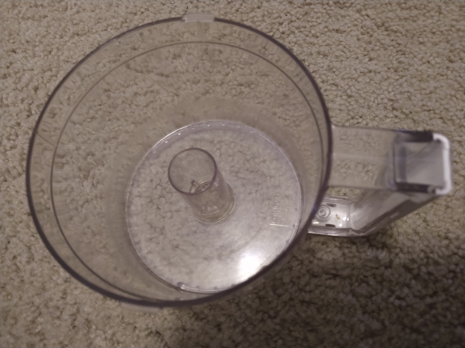 Cuisinart Food Processor Mini Prep Plus DLC-2AWB Replacement Bowl- White Handle