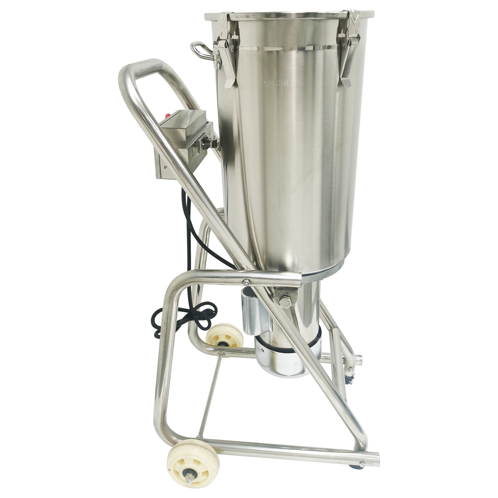 1PC 32L Stainless Steel Electric Commercial Food Crusher Chopper Grinder Machine