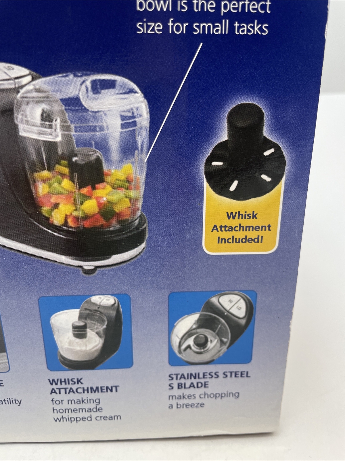 OSTER Mini Chopper-3C .Chops Onion, Veggies, Nuts, & WHISKS Model FPSTMC3321