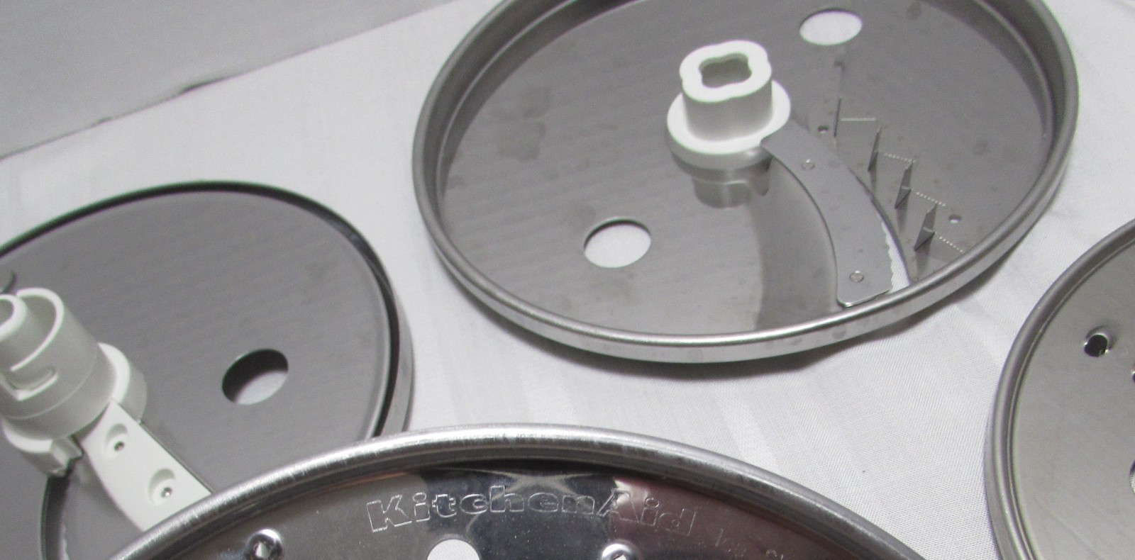 Lot KitchenAid Replacement BLADES 13 Cup KFP1355 Adjustable Ice Shave Julienne
