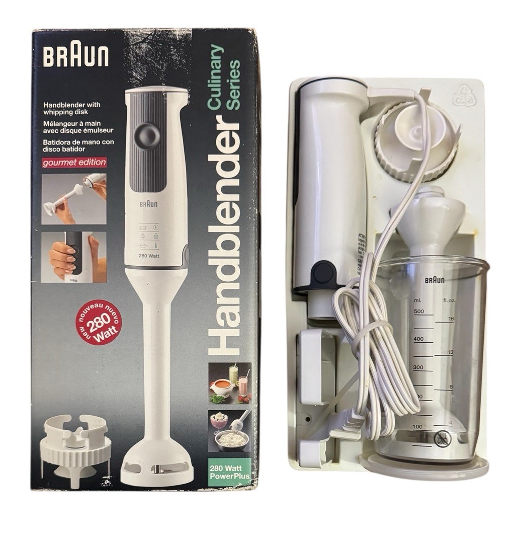 BRAUN MR 500 Culinary Series Handblender Blender 280 Watt Power Plus