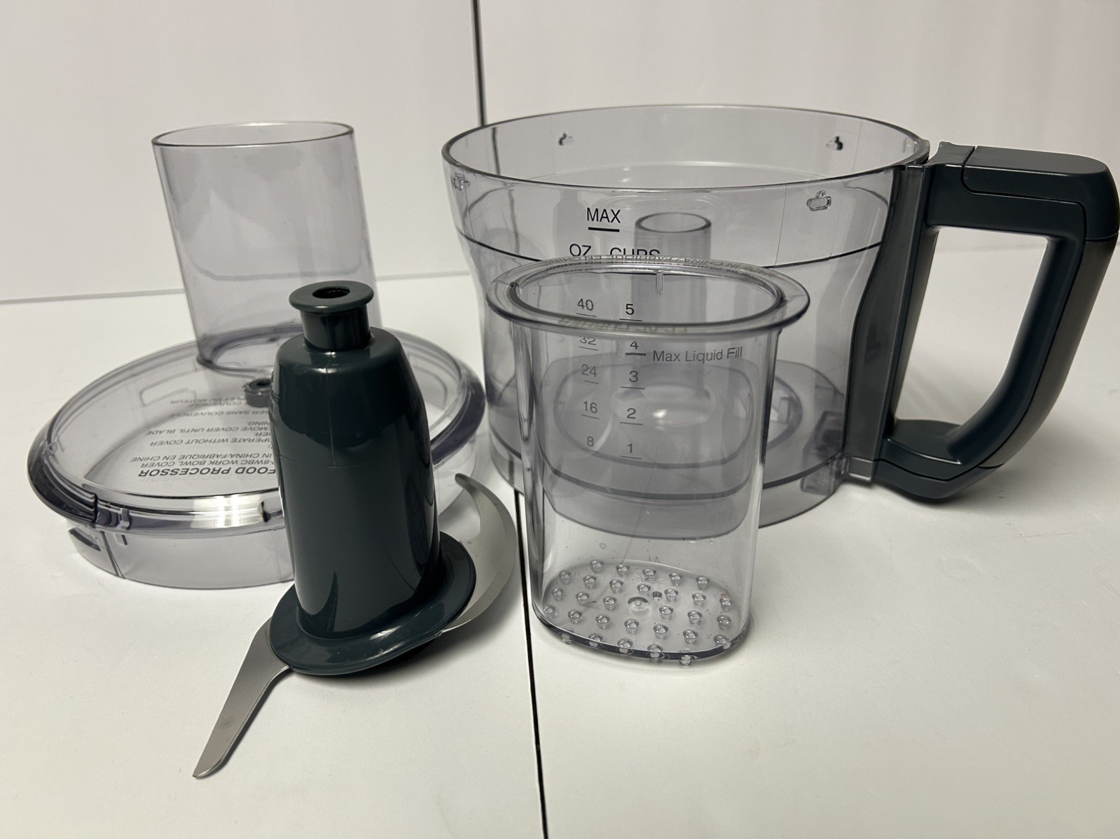Cuisinart 8-Cup Food Processor FP-8 OEM WORK BOWL, LID, BLADE, PUSHER Parts Only