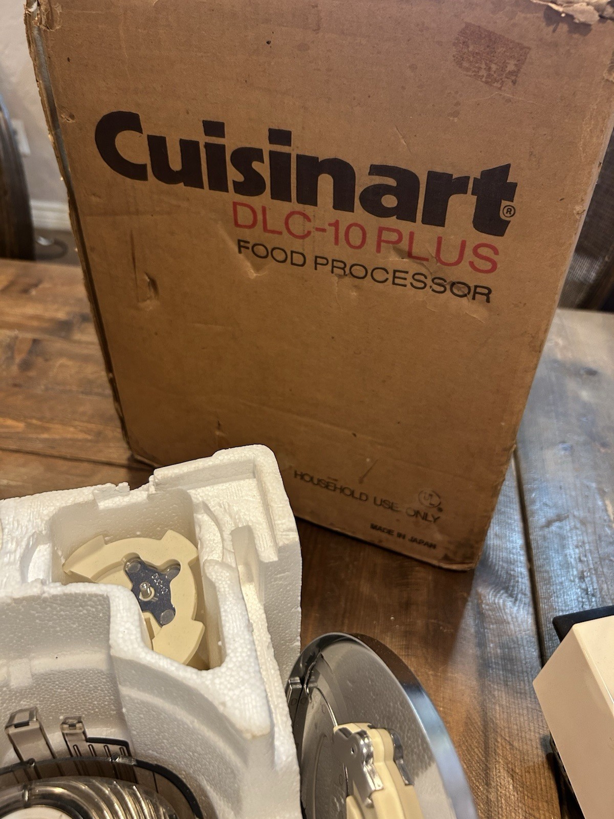Vintage Cusinart Food Processor DLC-10Plus New Old Stock